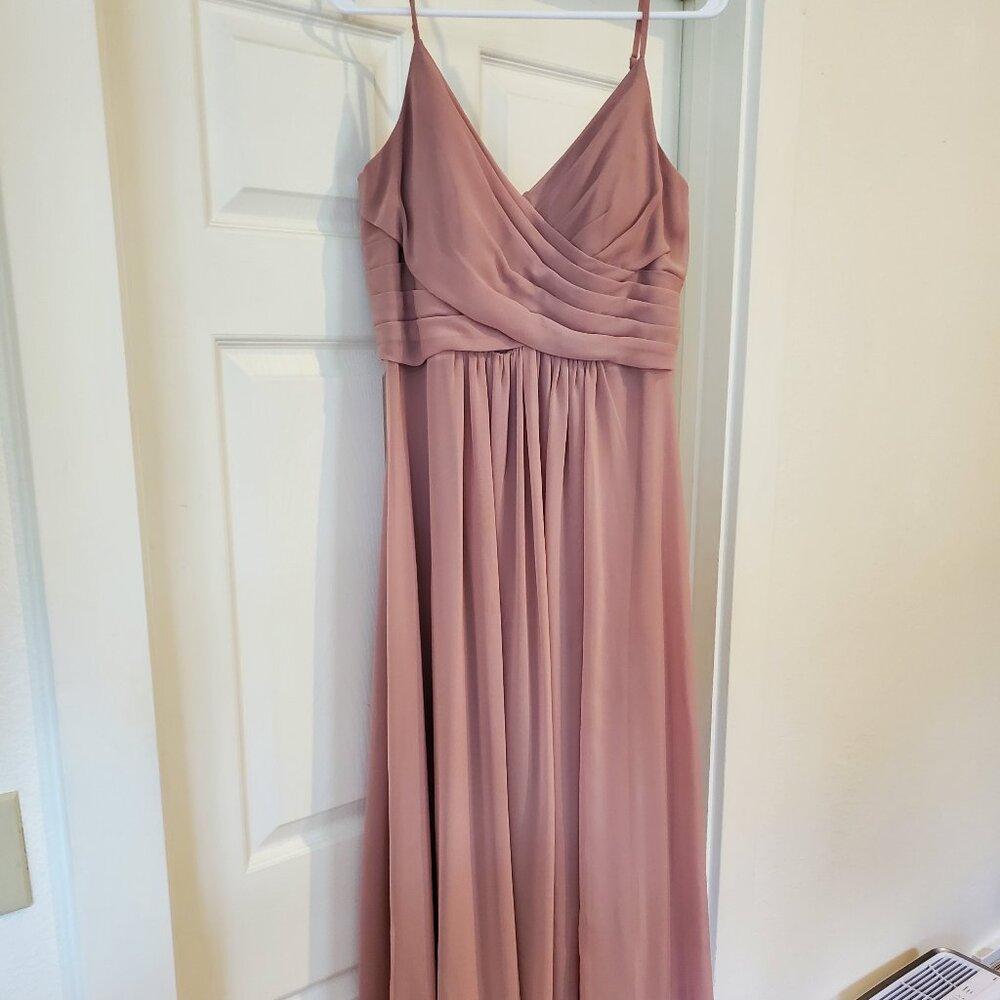 Dusty Rose Bridesmaid Dress